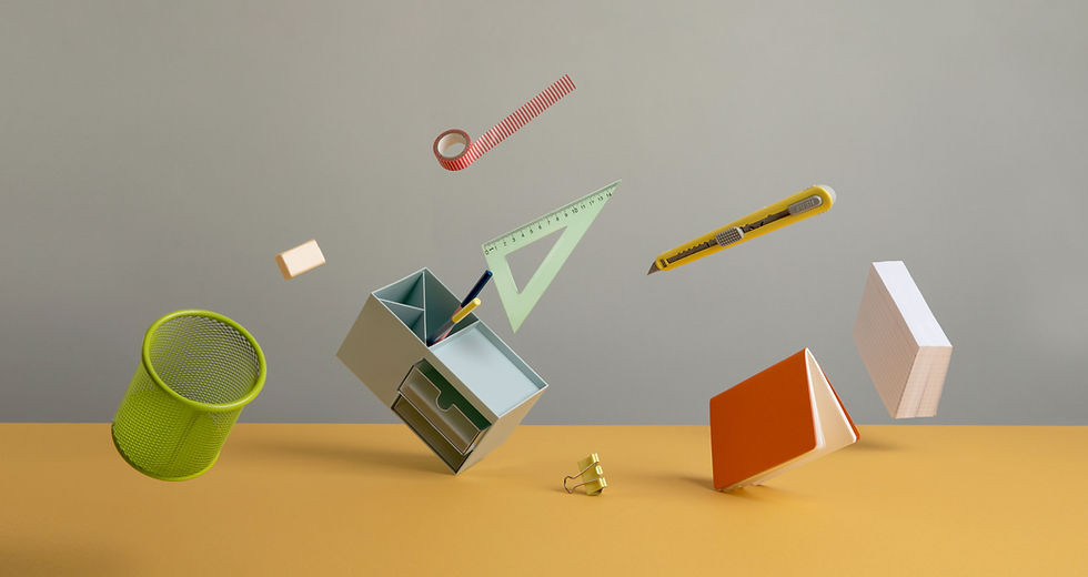 Office stationery and documents